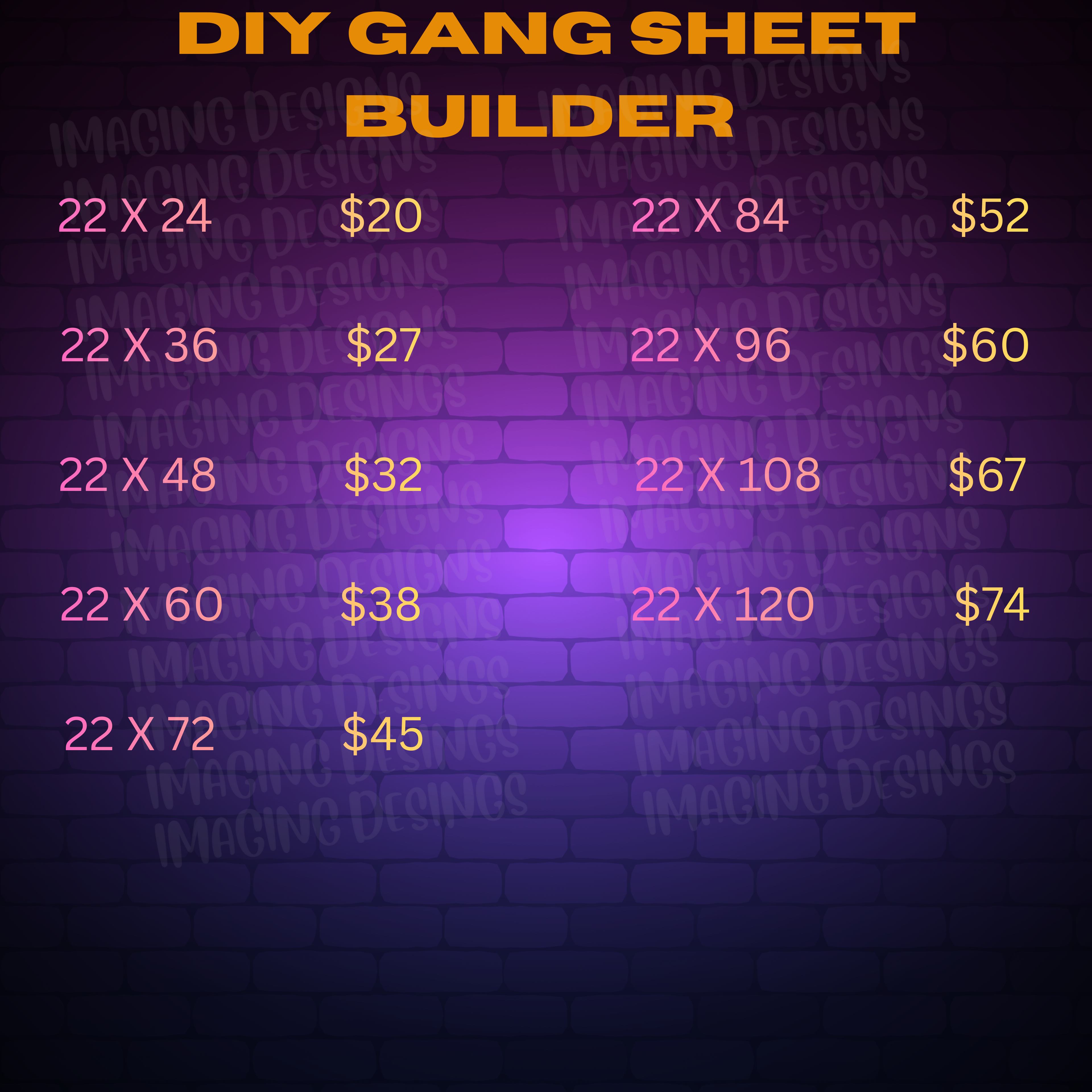 DTF Gang Sheet Builder (CUSTOMER BUILDS)